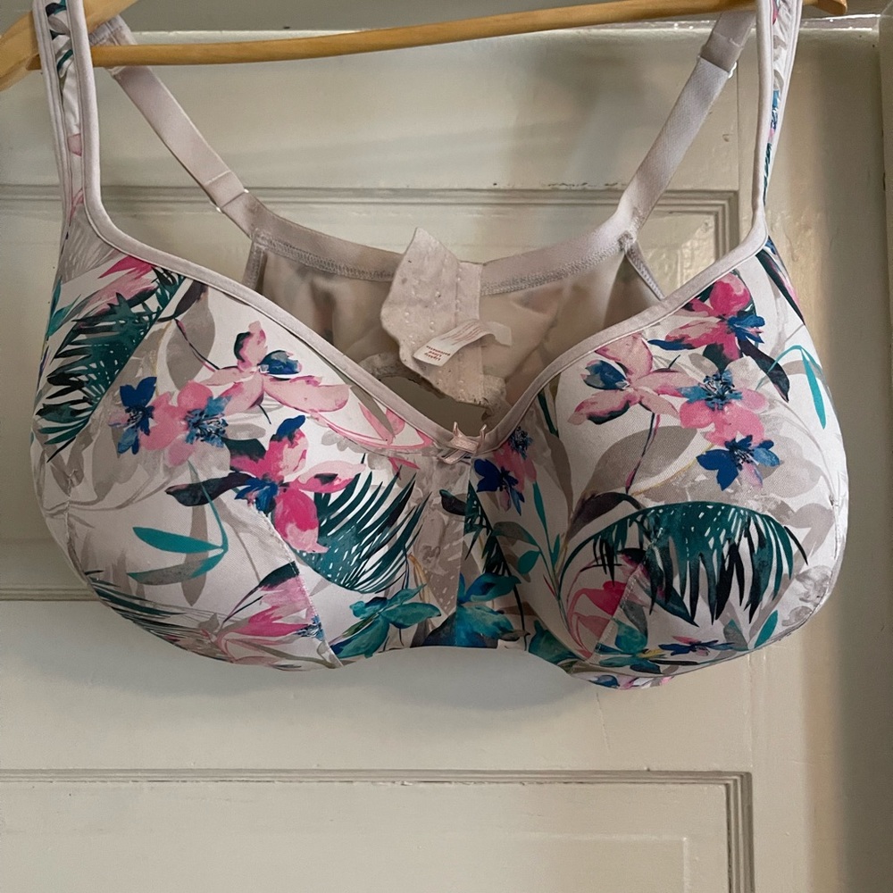 Floral Cacique bra